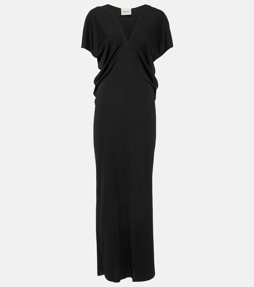 khaite ima maxi dress