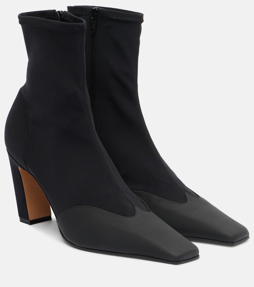 khaite nevada 85 mid-calf boots