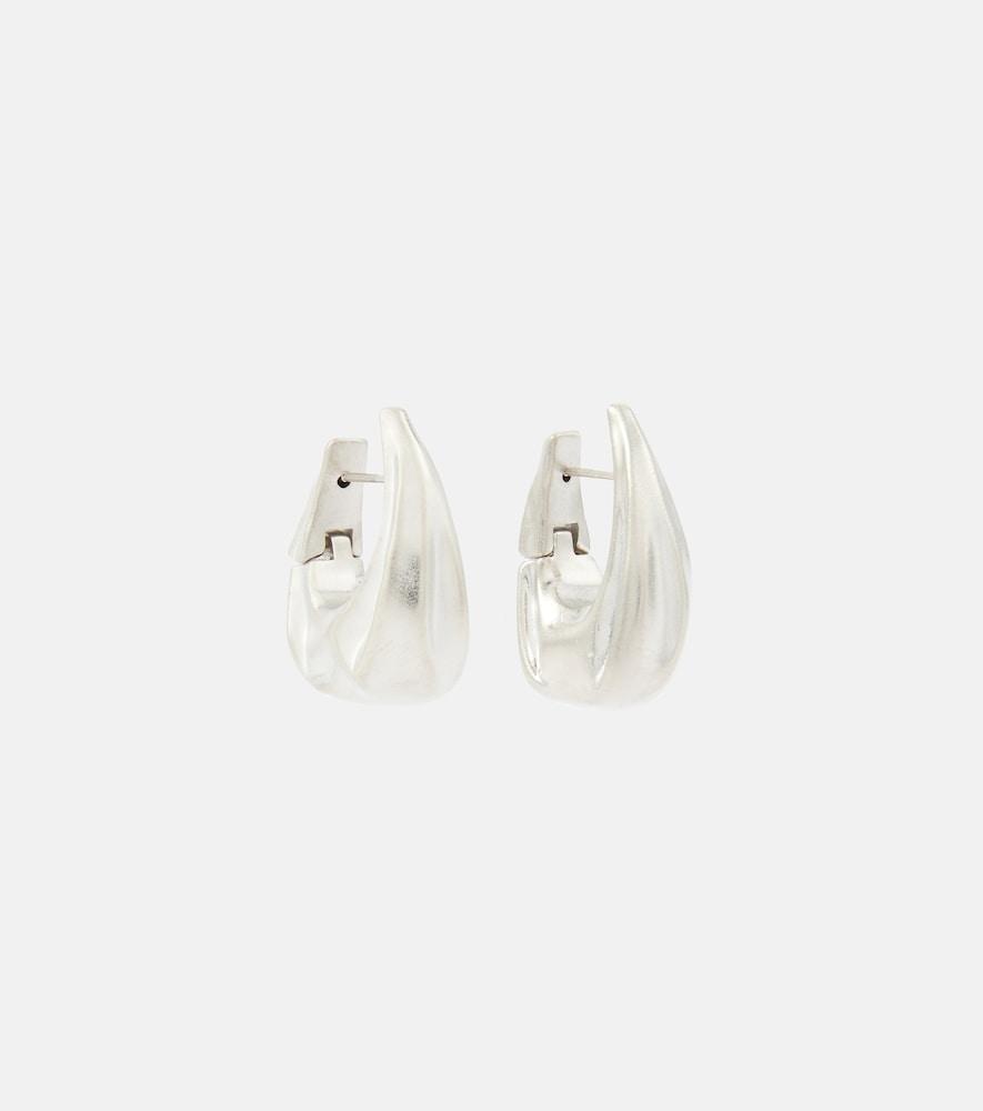 khaite olivia hoop earrings