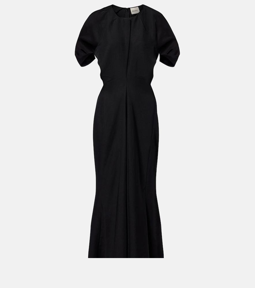 khaite ria maxi dress