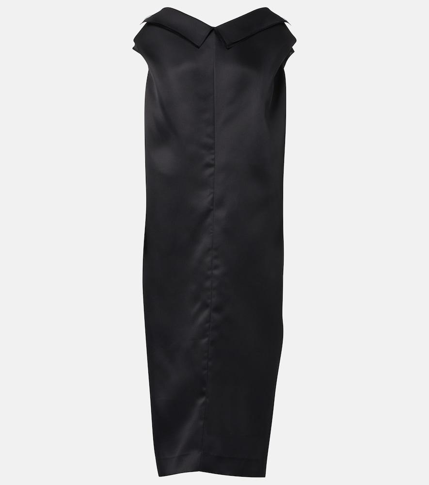 khaite selwyn silk gazar maxi dress