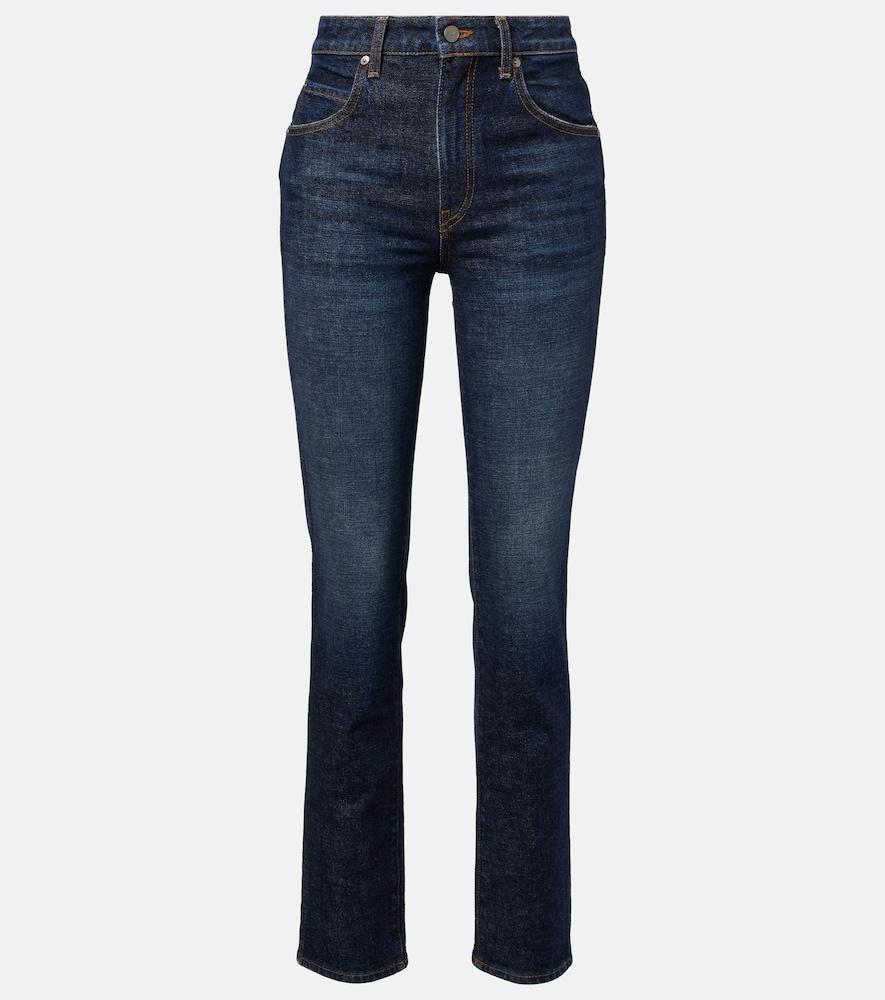 khaite viv straight jeans