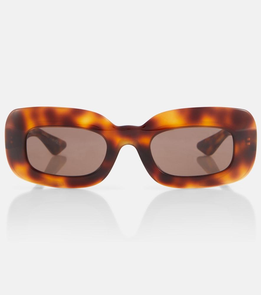 khaite x oliver peoples 1966c rectangular sunglasses