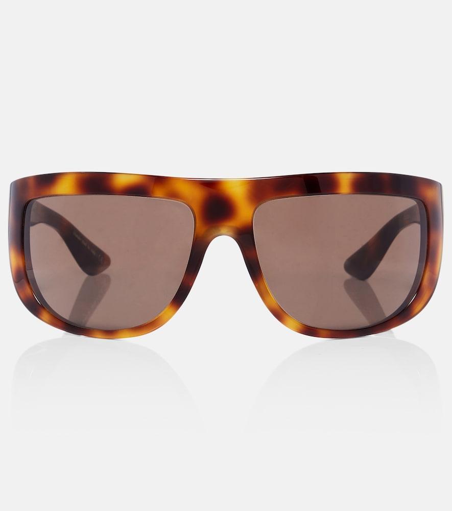 khaite x oliver peoples 1974c flat-top sunglasses