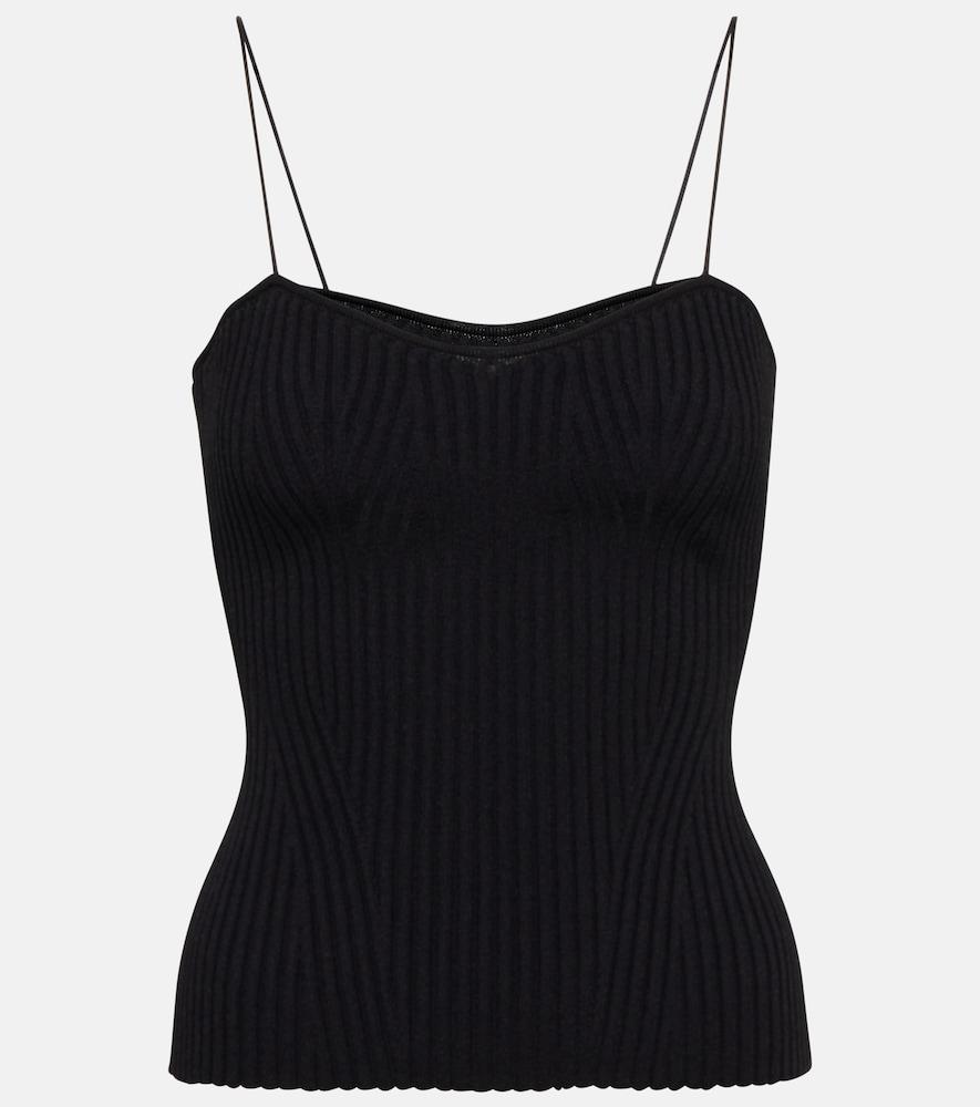 khaite ziggy ribbed top