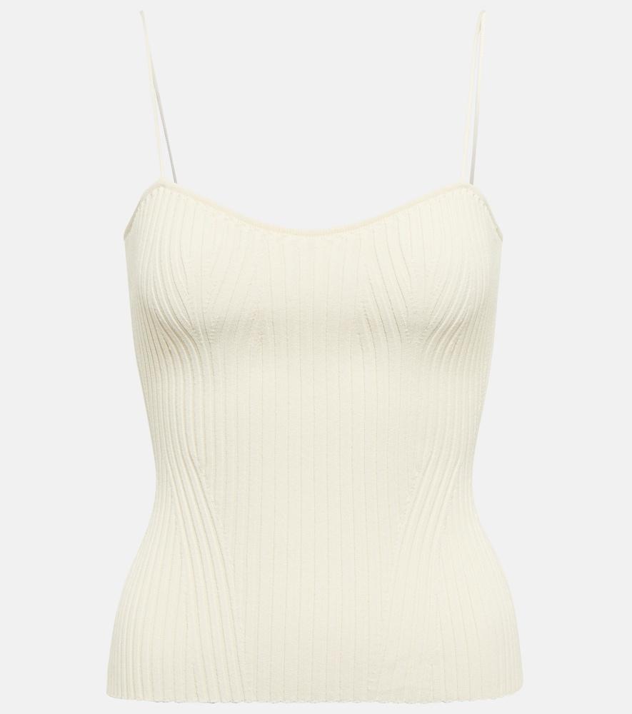 khaite ziggy ribbed top