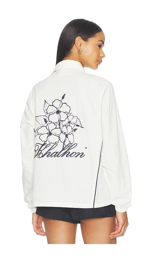 khalhon garden coach jacket in white. - size m (also in xs, s)