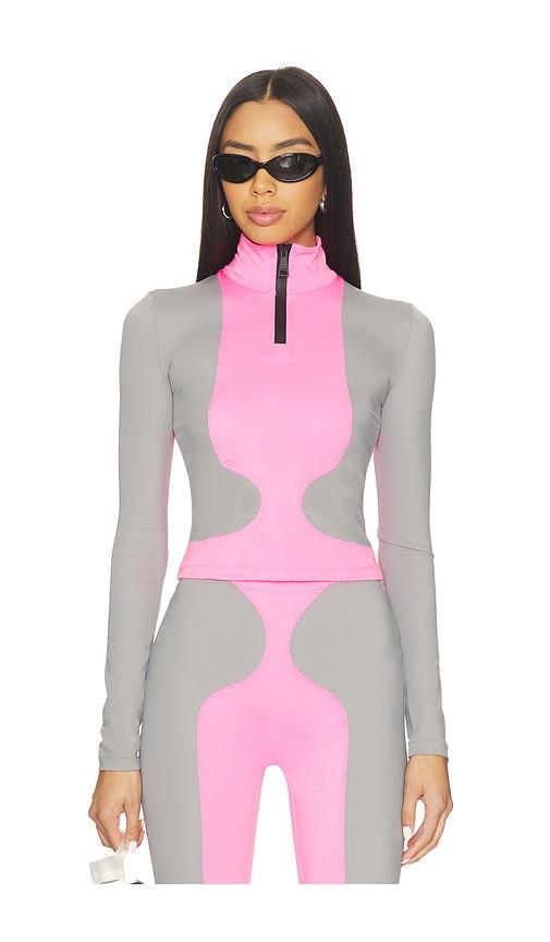 khrisjoy dolly top in grey. - size m (also in s)