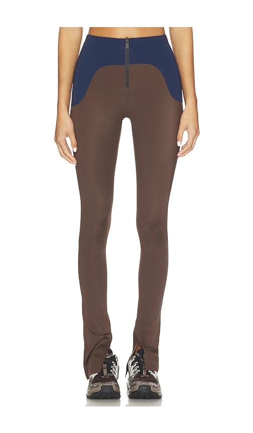 khrisjoy joyce legging in brown. - size l (also in m)