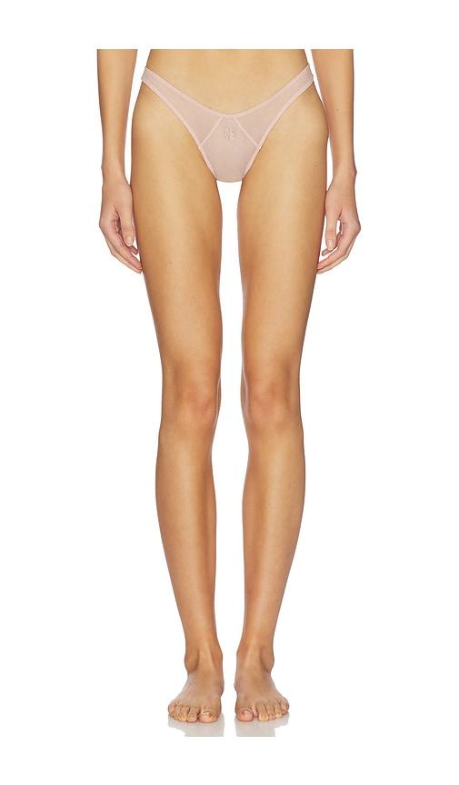 kiki de montparnasse brienne thong in nude. - size l (also in m, xl)