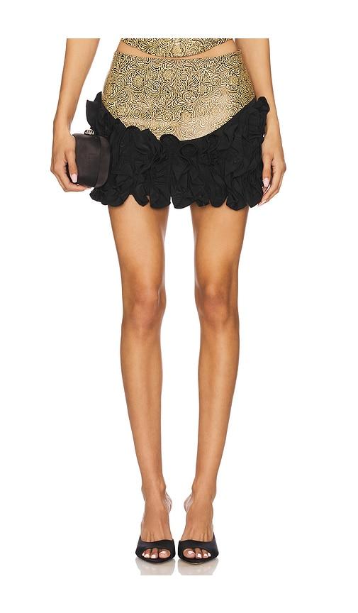 kim shui marcela combo skirt in black. - size s (also in xs)