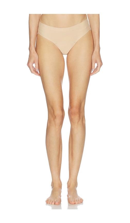 knix ultrathin leakproof bikini in nude. - size s (also in xs, xxl)