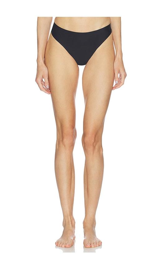 knix ultrathin leakproof thong in black. - size m (also in s, xxl)