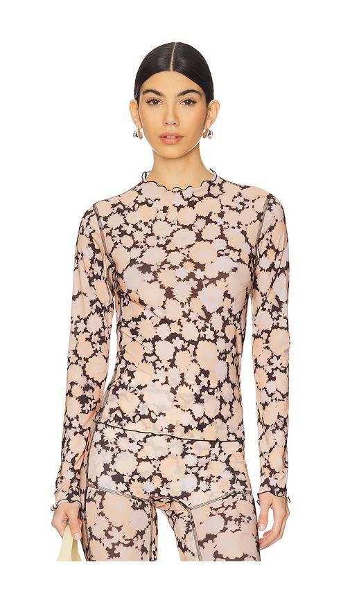 knwls halcyon top in peach. - size m (also in s, xs)