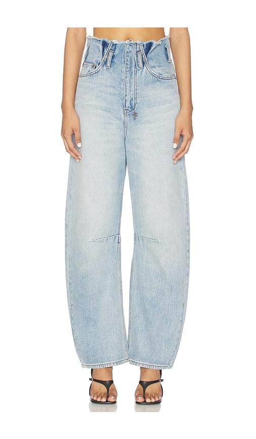 ksubi cutoff hi barrel in baby blue. - size 24 (also in 26, 25, 28, 29)