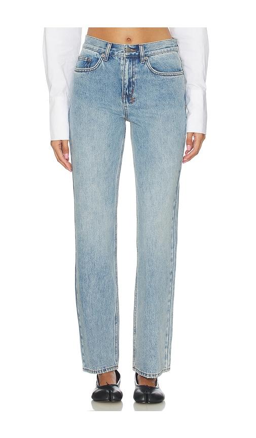 ksubi pin up straight jeans in blue. - size 24 (also in 25, 26, 27, 28, 29)