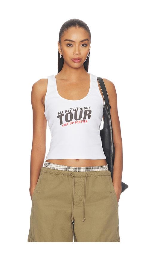 ksubi pseudo tank top in white. - size m (also in s, xs)