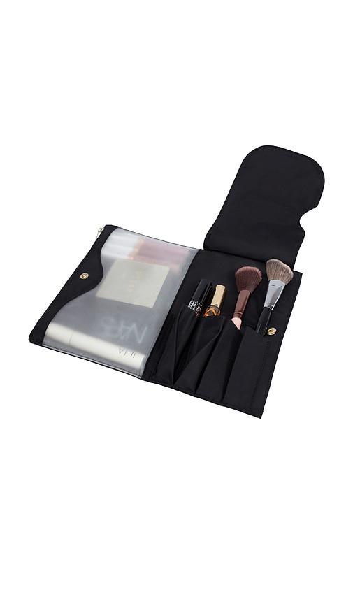 kusshi snap-in pocket organizer in black.