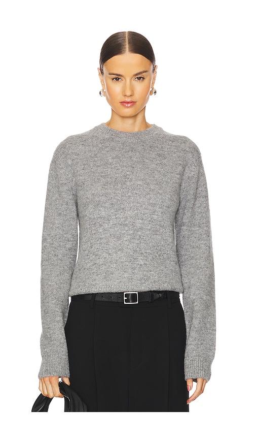 l'academie anne sweater in grey. - size l (also in s)