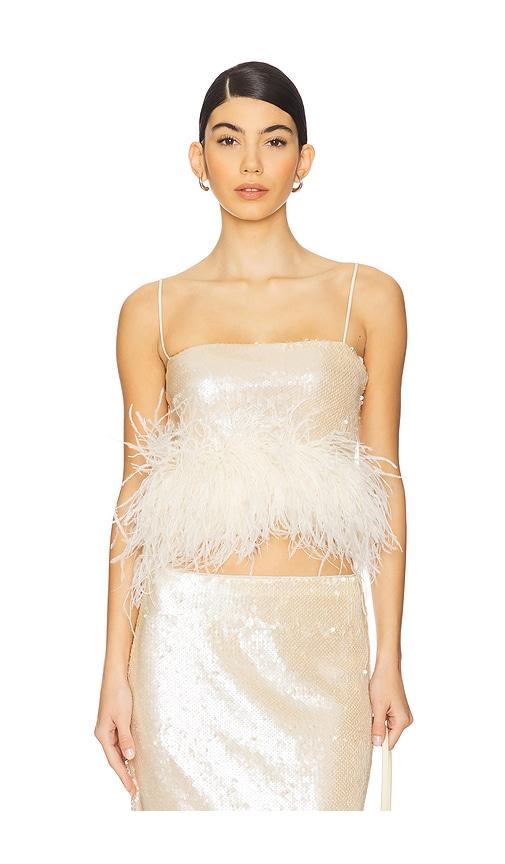 l'academie ceci sequin cami in nude. - size m (also in s, xl, xs)