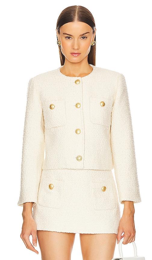 l'academie dapheen jacket in beige. - size m (also in xl)