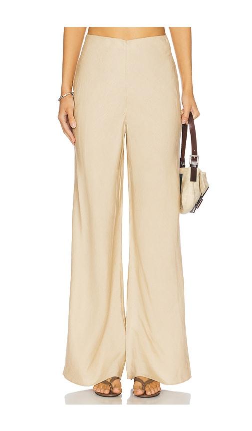 l'academie etienne pant in beige. - size l (also in xs, s, m)