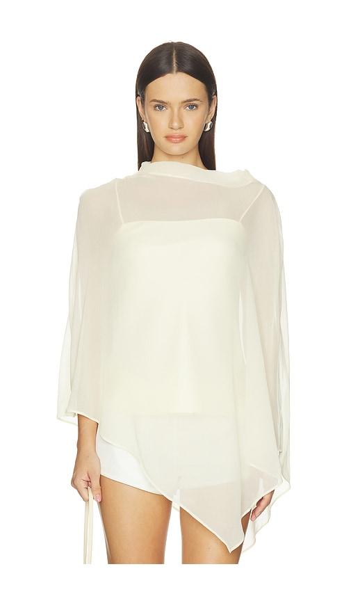 l'academie evolet top in yellow. - size l (also in xxs, xs, s, m)