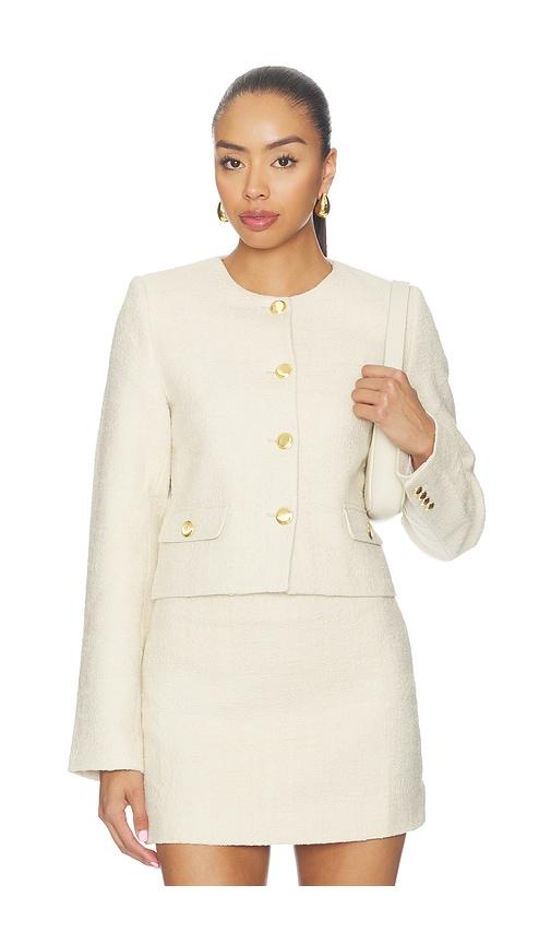 l'academie hilde jacket in beige. - size l (also in xxs, xs, s, m, xl)