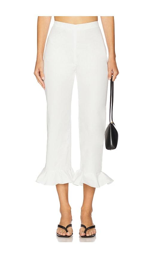 l'academie idella pant in white. - size l (also in m)