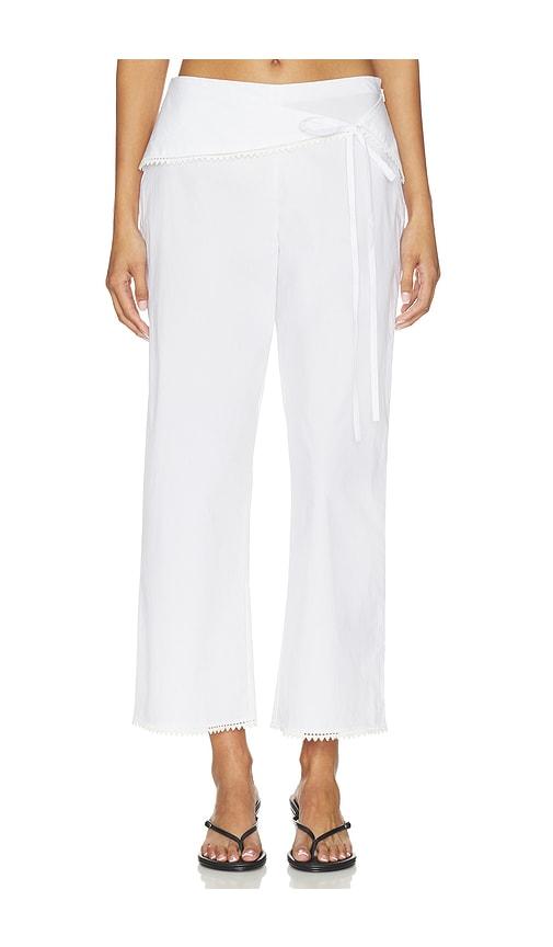 l'academie marithe pant in white. - size l (also in xl)