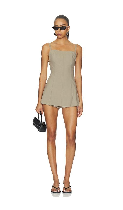 l'academie nicoly romper in beige. - size l (also in xl)