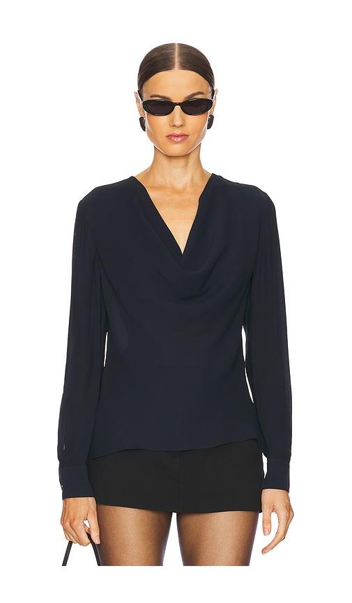 l'academie panna blouse in black. - size xs (also in xxs)