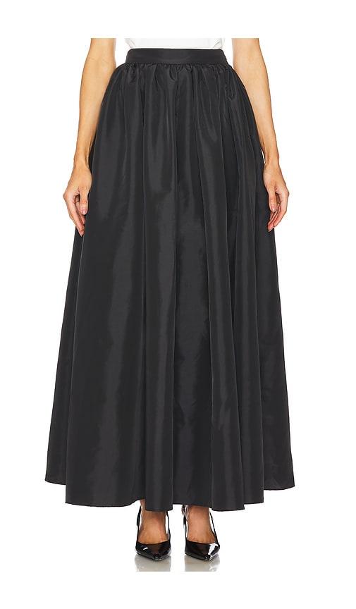 l'academie raelyn maxi skirt in black. - size m (also in xs, s)