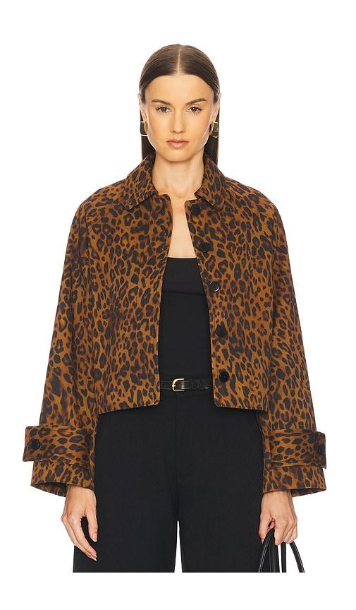 l'academie reese jacket in brown. - size s (also in xs)