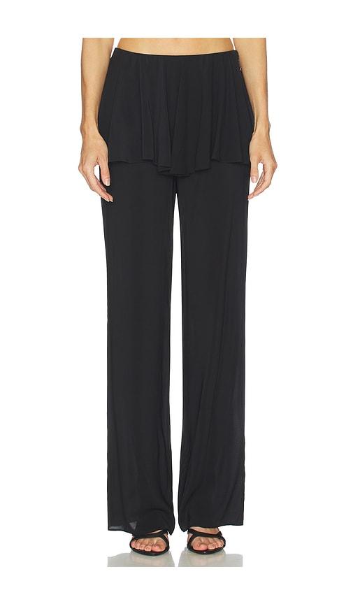 l'academie teshi pant in black. - size l (also in xxs, s, xl)