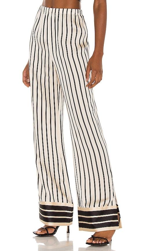 l'academie the rosie pant in cream. - size l (also in xxs, xs, s, m, xl)