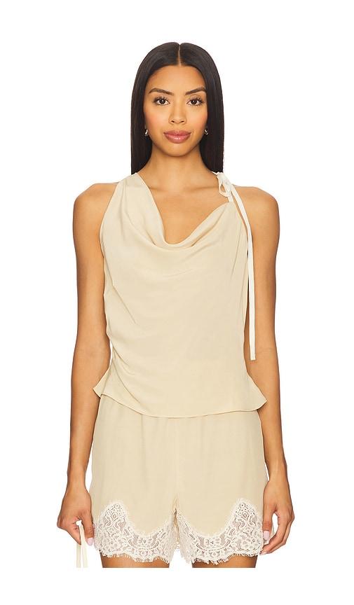 l'academie tinah top in beige. - size m (also in xxs, xl)