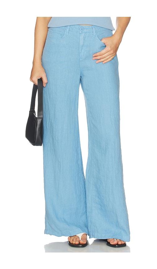 l'agence amara wide leg pant in blue. - size 23 (also in 27, 29)