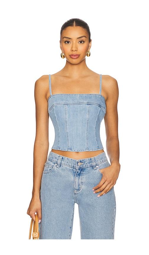 l'agence arlin tank top in blue. - size 00 (also in 2)