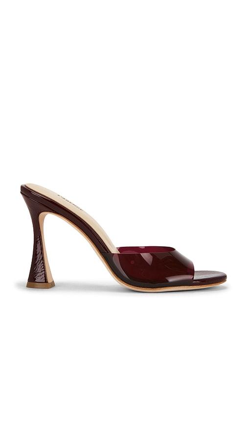l'agence avery sandal in burgundy. - size 6 (also in 7, 7.5, 8, 8.5, 9)
