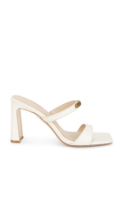 l'agence catriona mule in white. - size 7.5 (also in 8.5)