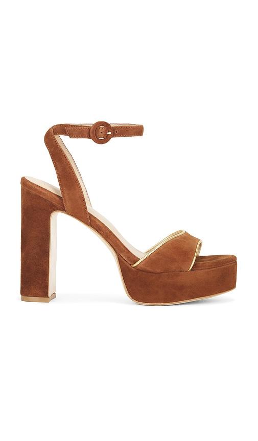 l'agence essie heel in brown. - size 10 (also in 6.5, 7.5, 8, 8.5, 9, 9.5, 6)