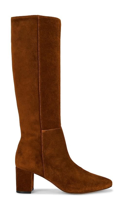 l'agence eugenie boot in cognac. - size 6 (also in 6.5)