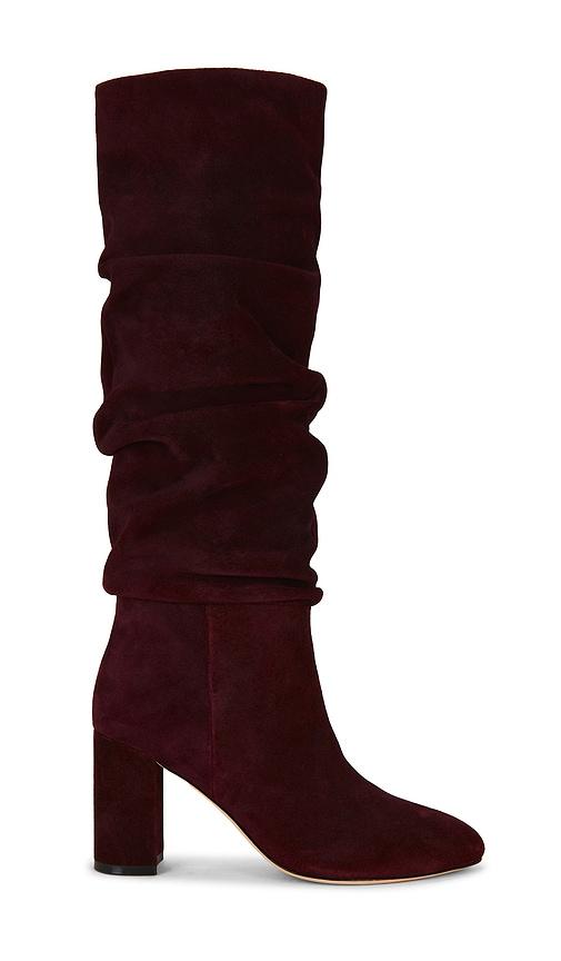 l'agence fletcher boot in wine. - size 6 (also in 9)