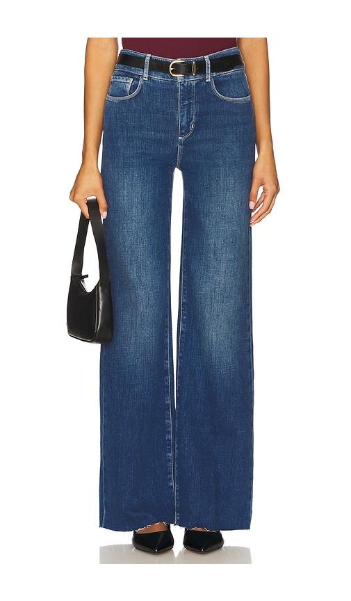 l'agence gwenna wide leg flare in blue. - size 26 (also in 28, 29, 30)