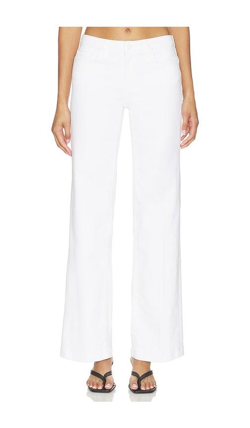 l'agence joanne wide leg pant in white. - size 25 (also in 26, 27, 28)