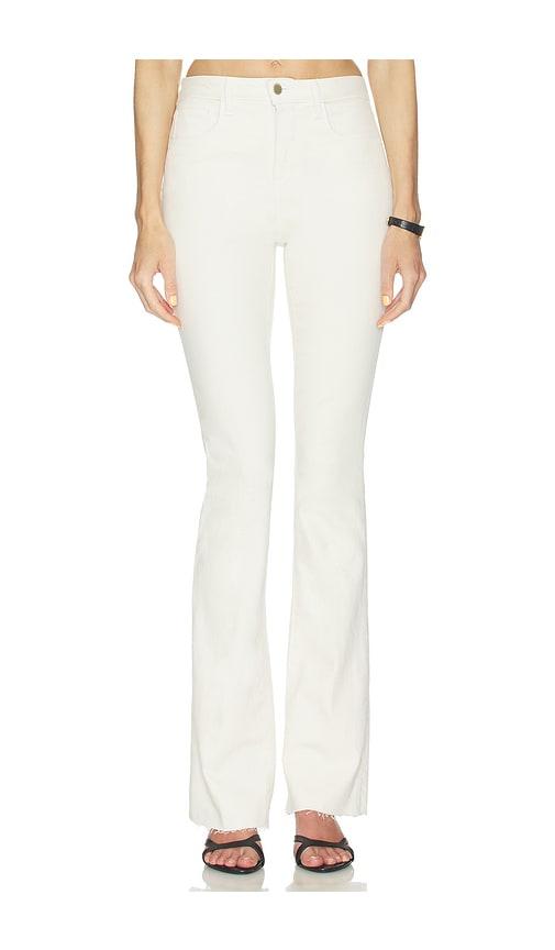 l'agence ruth high rise straight jean in white. - size 26 (also in 27, 28, 29)