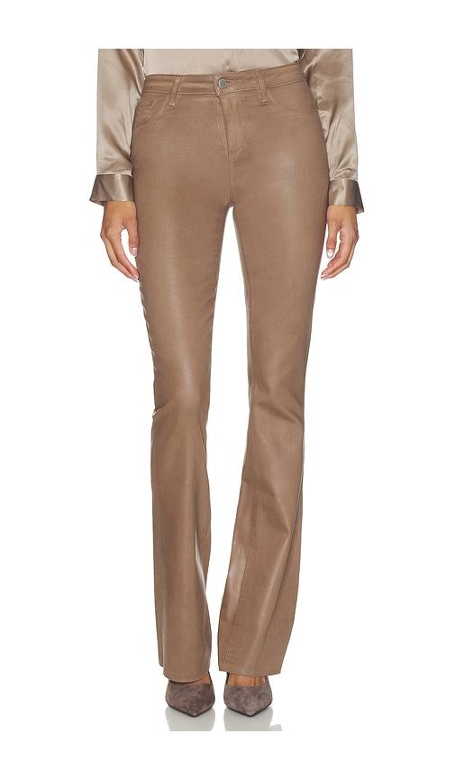 l'agence ruth straight leg pant in brown. - size 25 (also in 26, 27, 28, 29, 30, 31)