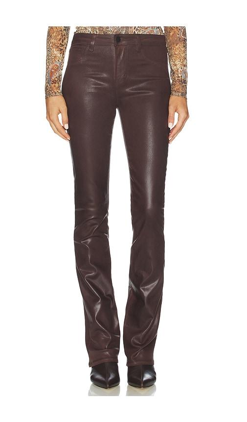 l'agence selma sleek baby bootcut in chocolate. - size 23 (also in 24, 25, 26, 27, 28, 29, 30, 31)