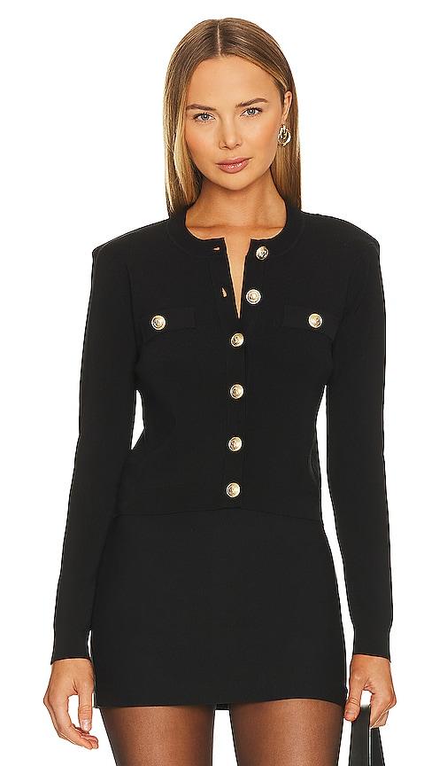 l'agence toulouse cardigan in black. - size l (also in xl)